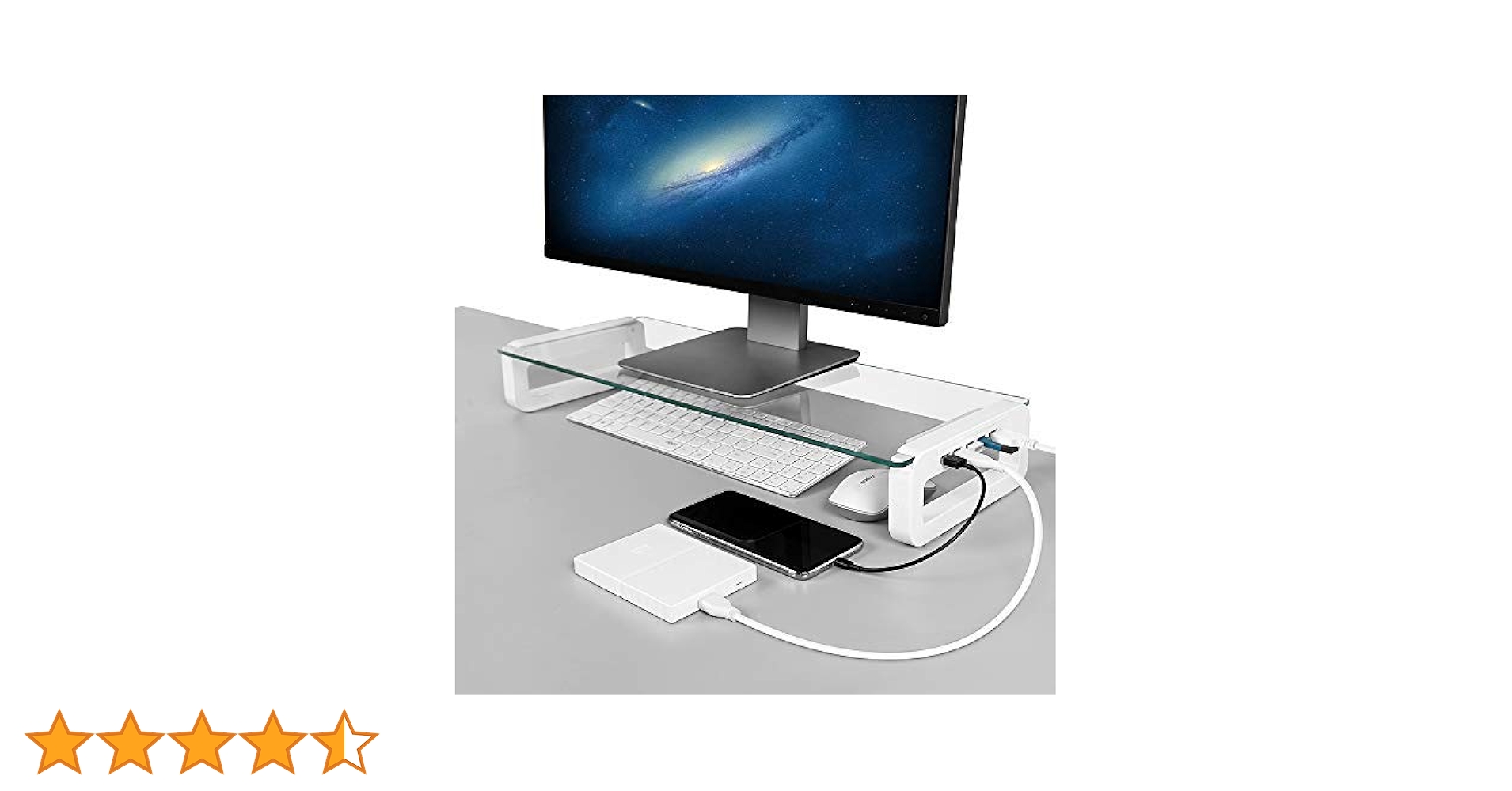 PCのみならずプロジェクターやプリンターも余裕で設置OK♪❤万能モニター台 PCのみならずプロジェクターやプリンターも余裕で設置OK♪❤万能